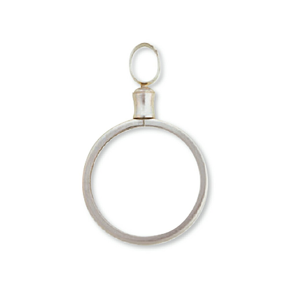 【1個売り】 コイン空枠パーツ PT850 プラチナ メイプルリーフプラチナ貨1/2オンス専用 ペンダントトップ枠 ネジ止め式 フレームパーツ|手芸用品 金具 ...