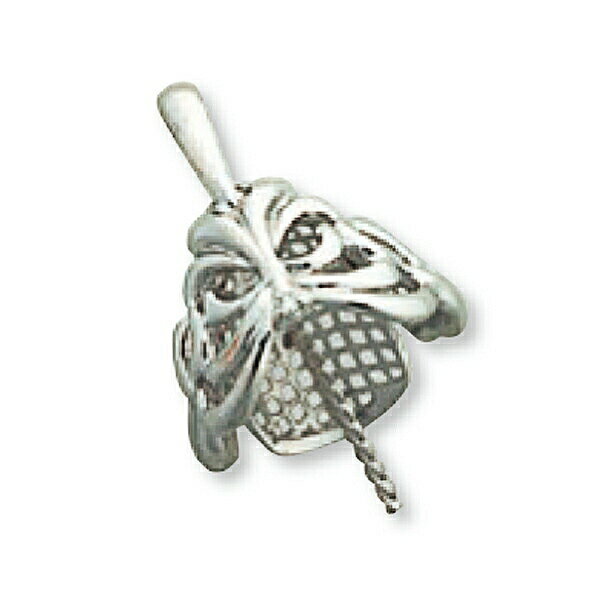 【1個売り】 バチカン付きつきさしパーツ PT900 プラチナ パール用ヒートン 13.0mm〜14.0mm玉用 0.01ctのダイヤモンド1個付き ペンダント...