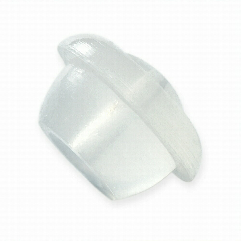 【5個セット】 ピアスキャッチ シリコンゴム 段付きキャッチ 縦5.0mm ピアスロック|シリコン アクセサリー レディース メンズ