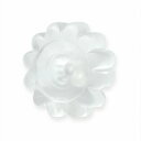 【5個セット】 ピアスキャッチ シリコンゴム フラワー型キャッチ 縦5.0mm ピアスロック|シリコン アクセサリー レディース メンズ