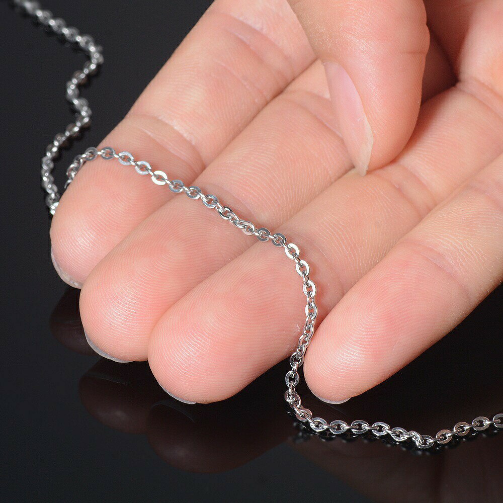 �֥쥹��å� �������� ���������륹�ƥ�쥹 316L �ե�åȾ�Ʀ�������� ��1.9mm Ĺ��21cm�ú� ���ƥ�쥹 ���������꡼ ��ǥ����� ���