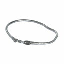 ブレスレット チェーン サージカルステンレス 316L スネークチェーン 幅2.4mm 長さ20cm|鎖 ステンレス アクセサリー レディース メンズ