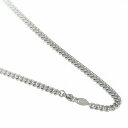 ネックレス チェーン サージカルステンレス 316L 2面カット喜平チェーン 幅5.1mm 長さ60cm|鎖 ステンレス アクセサリー メンズ