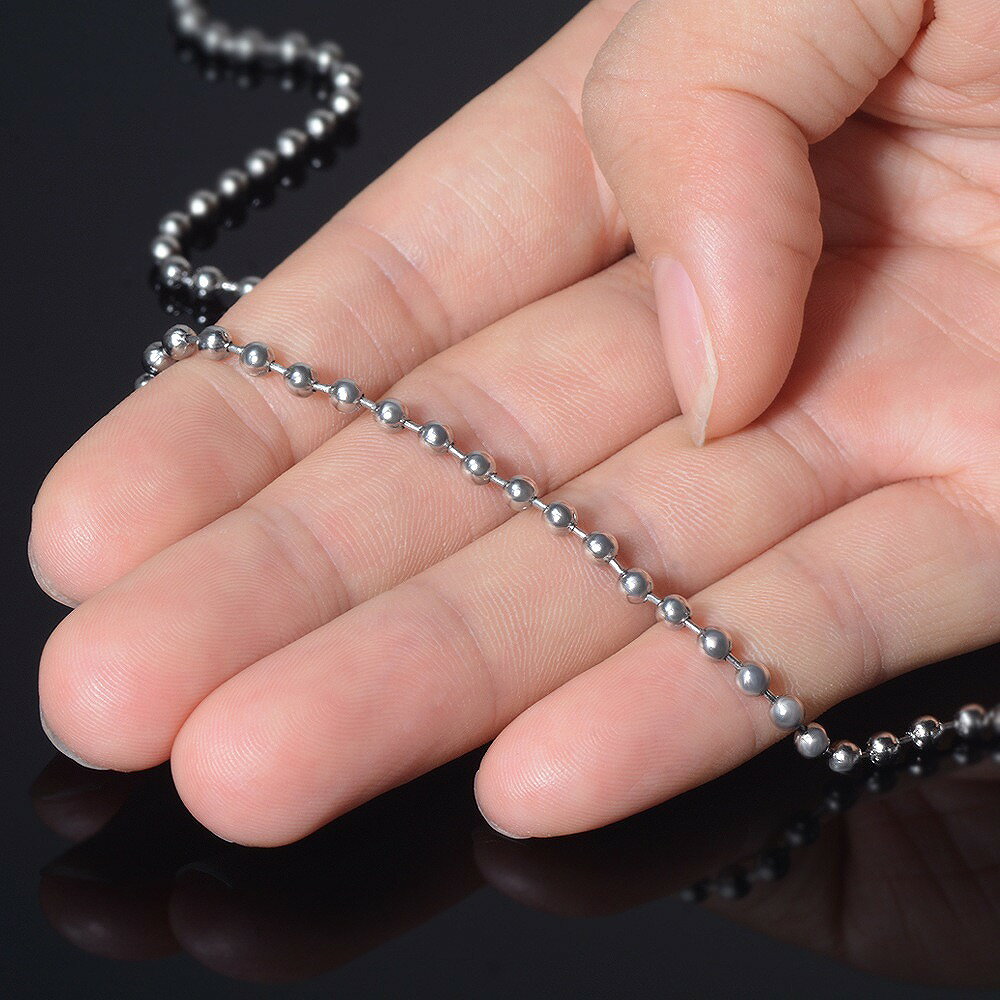 �ͥå��쥹 �������� ���������륹�ƥ�쥹 316L �ܡ���������� (���ͥ���) ��3.0mm Ĺ��40cm�å�������Τ� ���� �� ���ƥ�쥹 ���������꡼ ��ǥ����� ���