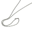 ネックレス チェーン サージカルステンレス 316L そろばんライスチェーン 幅2.4mm 長さ70cm|鎖 ステンレス アクセサリー レディース メンズ