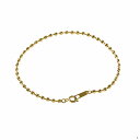 ブレスレット チェーン サージカルステンレス 316L 金色 カットボールチェーン 幅2.4mm 長さ17cm|鎖 ステンレス アクセサリー レディース メンズ(4)