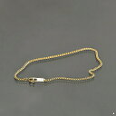 ブレスレット チェーン サージカルステンレス 316L 金色 2面カット喜平チェーン 幅1.8mm 長さ20cm|鎖 ステンレス アクセサリー レディース メンズ(4)