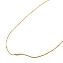 ネックレス チェーン サージカルステンレス 316L 金色 角ルーズロープチェーン 幅1.7mm 長さ70cm|鎖 ステンレス アクセサリー レディース メンズ