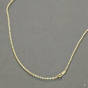 ネックレス チェーン サージカルステンレス 316L 金色 S字ツイストチェーン 幅1.8mm 長さ38cm|鎖 ステンレス アクセサリー レディース メンズ