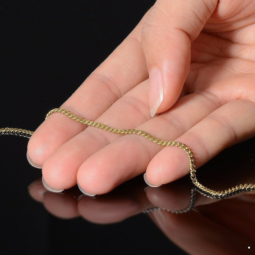 �ͥå��쥹 �������� ���������륹�ƥ�쥹 316L �⿧ 2�̥��åȴ�ʿ�������� ��2.2mm Ĺ��45cm�å�������Τ� ���� �� ���ƥ�쥹 ���������꡼ ��ǥ����� ���