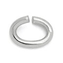 【10個セット】 Cカン サージカルステンレス 小判カン 線径0.6mm 縦3.8mm 横2.5mm|手芸用品 金具 飾り パーツ 部品 医療用ステンレス