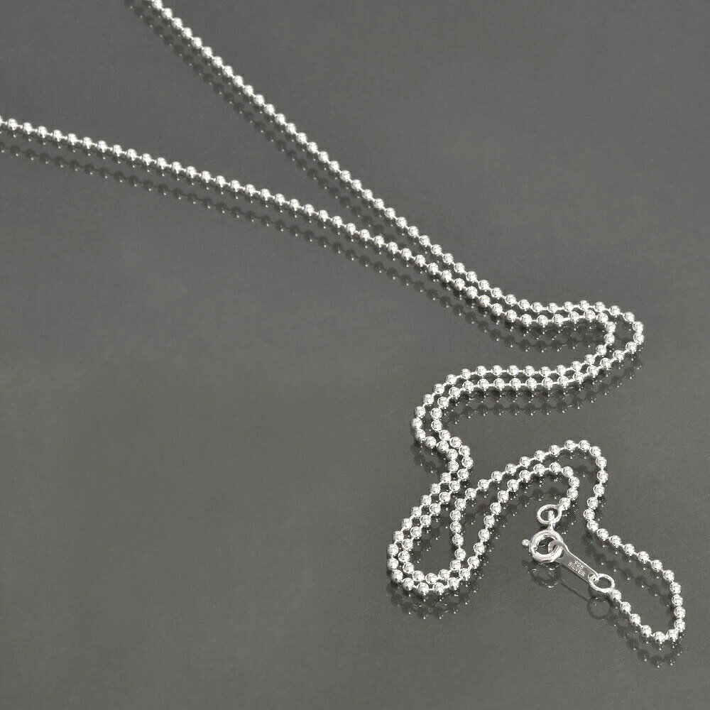 ͥå쥹  С925 ܡ 2.0mm Ĺ80cmú  Silver ꡼ ǥ 