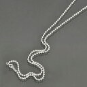 ネックレス チェーン シルバー925 ボールチェーン 幅2.5mm 長さ40cm|鎖 銀 Silver アクセサリー レディース メンズ