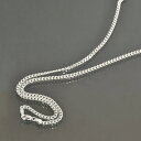 ネックレス チェーン シルバー925 2面カット喜平チェーン 幅3.1mm 長さ40cm|鎖 銀 Silver アクセサリー レディース メンズ