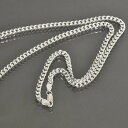 ネックレス チェーン シルバー925 2面カット喜平チェーン 幅3.7mm 長さ50cm|鎖 銀 Silver アクセサリー レディース メンズ
