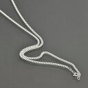 ネックレス チェーン シルバー925 2面カット喜平チェーン 幅2.6mm 長さ80cm|鎖 銀 Silver アクセサリー レディース メンズ
