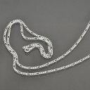ネックレス チェーン シルバー925 フィガロチェーン 幅2.4mm 長さ50cm|鎖 銀 Silver アクセサリー レディース メンズ