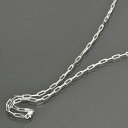 ネックレス チェーン シルバー925 4面カットロング小豆チェーン 幅4.5mm 長さ50cm|鎖 銀 Silver アクセサリー レディース メンズ
