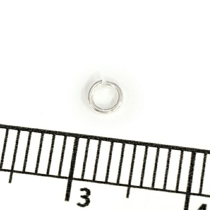 【1個売り】 丸カン シルバー925 丸環 線径0.55mm 直径3.0mm マルカン｜手芸用品 金具 飾り パーツ 部..