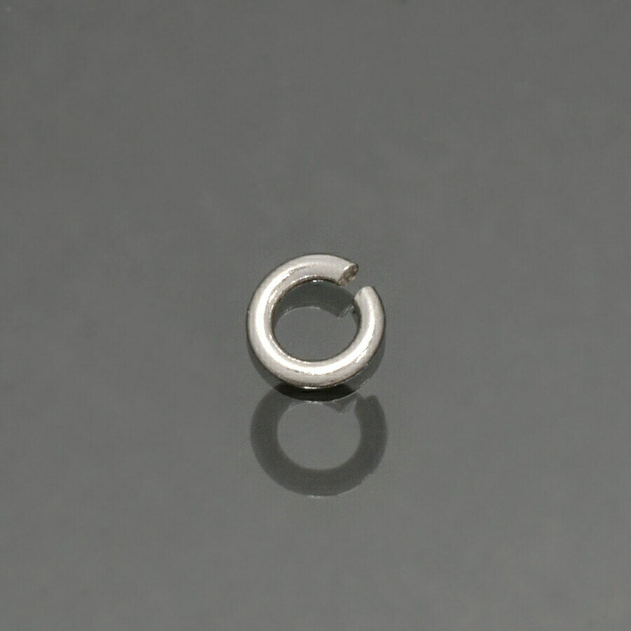 【1個売り】 丸カン シルバー925 丸環 線径0.7mm 直径3.5mm マルカン|手芸用品 金具 飾り パーツ 部品 銀 Silver
