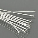 【10個売り】 ピンパーツ シルバー925 Tピン 線径0.6mm 長さ50.0mm ぴん 線材|手芸用品 金具 飾り パーツ 部品 銀 Silver