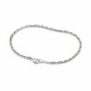 ブレスレット チェーン 純チタン ルーズロープチェーン 幅2.4mm 長さ20cm|鎖 チタン アクセサリー レディース メンズ