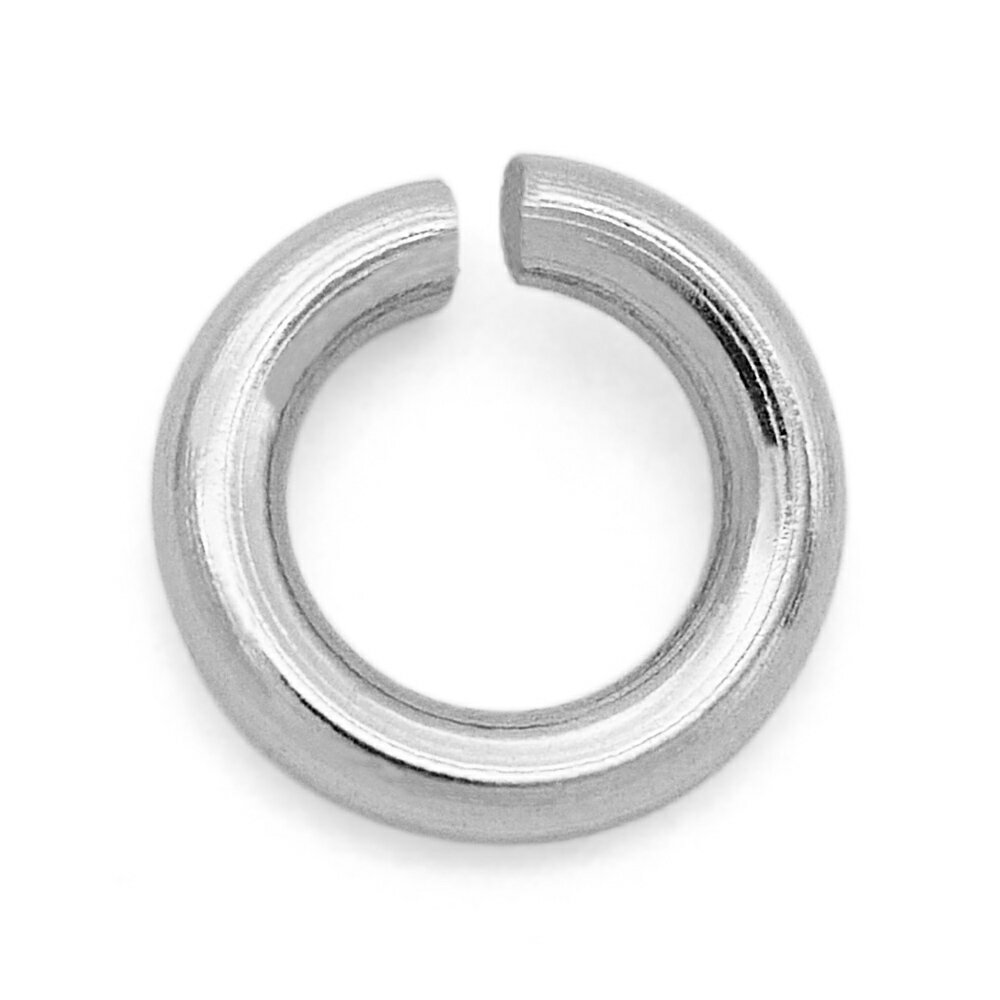 【10個セット】 丸カン 純チタン 丸環 線径0.7mm 直径3.5mm マルカン|手芸用品 金具 飾り パーツ 部品 Titan