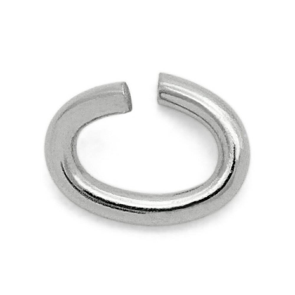 【10個セット】 Cカン 純チタン 小判カン 線径0.5mm 縦3.0mm 横2.3mm|手芸用品 金具 飾り パーツ 部品 Titan