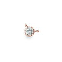 ペンダントトップ 18金 ピンクゴールド 天然石 一粒ペンダント 主石の直径約3.0mm ペンダントヘッドのみ|K18PG k18 18k 貴金属 ジュエリー レディース メンズ