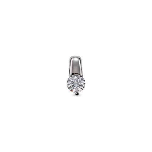 ペンダントトップ 18金 ホワイトゴールド 天然石 一粒ペンダント 主石の直径約3.8mm ペンダントヘッドのみ|K18WG k18 18k 貴金属 ジュエリー レディース メンズ ペンダントトップ 18金 ホワイトゴールド 天然石 一粒ペンダント 主石の直径約3.8mm ペンダントヘッドのみ|K18WG k18 18k 貴金属 ジュエリー レディース メンズ