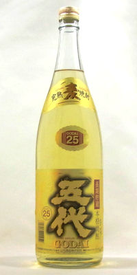 五代長期貯蔵 麦焼酎 25度 1800ml山元酒造（株）