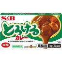 【公式】S&B とろけるカレー 中辛 1kg 業務用 1個 エスビー食品 公式 ルウ カレーライス 大容量