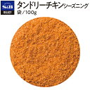 S&B セレクトスパイス タンドリーチキンシーズニング 袋入り 100g 業務用 エスビー食品 公式 スパイス ハーブ 調味料 SELECT SPICE 大容量 お手軽