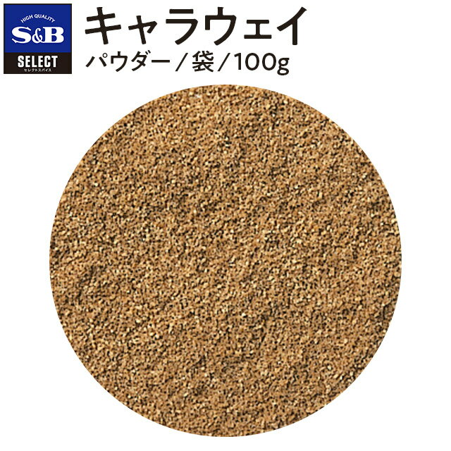 S&B セレクトスパイス キャラウェイ パウダー 袋入り 100g 業務用 エスビー食品 公式 スパイス ハーブ SELECT SPICE