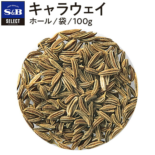 S&B セレクトスパイス キャラウェイ ホール 袋入り 100g 業務用 エスビー食品 公式 スパイス ハーブ SELECT SPICE