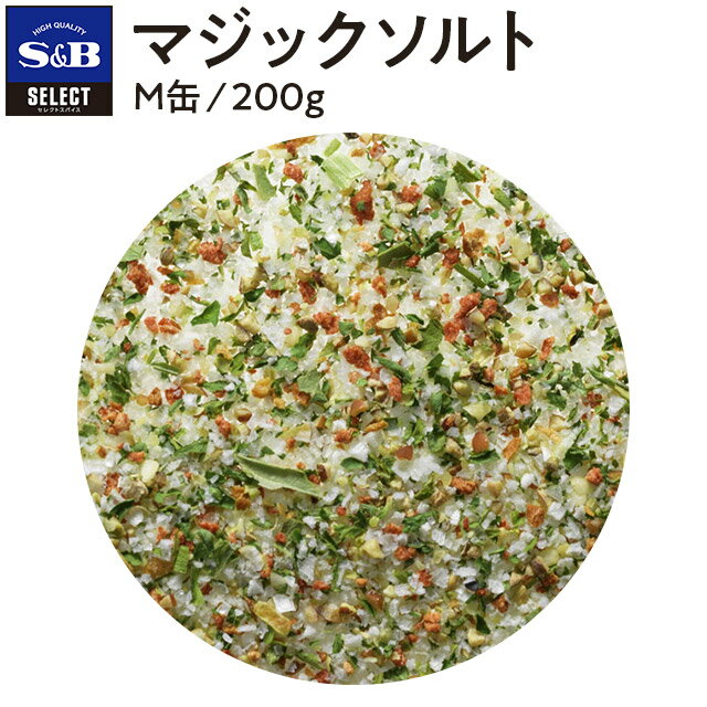 S&B セレクトスパイス マジックソルト M缶 200g 業務用 エスビー食品 公式 スパイス ハーブ SELECT SPICE 塩