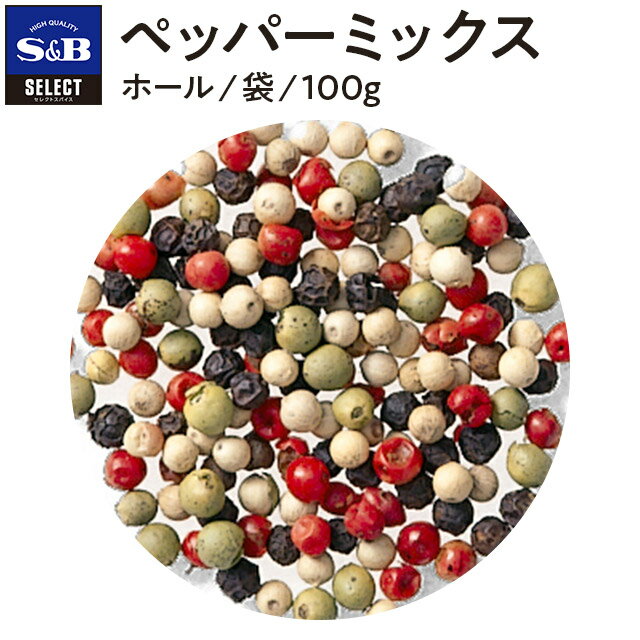 【公式】S&B セレクトスパイス ペッパーミックス 袋入り 100g 業務用 エスビー食品 公式 スパイス ハーブ SELECT SPICE