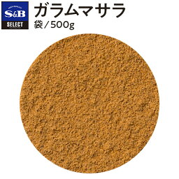 【公式】S&B セレクトスパイス ガラムマサラ 袋 500g 業務用 エスビー食品 公式 スパイス ハーブ SELECT SPICE 大容量