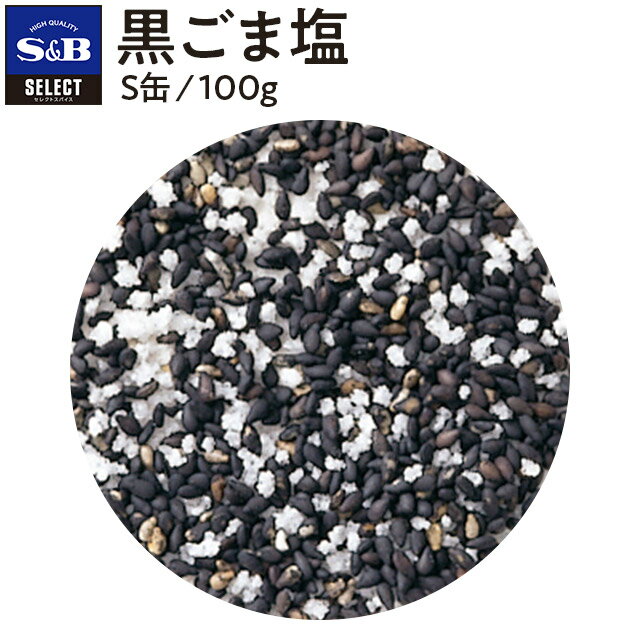 【公式】S&B セレクトスパイス 黒ごま塩 S缶 100g 詰め替え不可 業務用 エスビー食品 公式 スパイス ハーブ SELECT SPICE