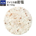 【公式】S&B セレクトスパイス アメリカ産岩塩 袋入り 100g 業務用 エスビー食品 公式 スパイス ハーブ SELECT SPICE 産地指定 岩塩 塩 しお お塩 SB sb エスビー 食品 s&b