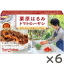 【公式】S&B 栗原はるみ トマトのハヤシ 96g 6個セット エスビー食品 公式 栗原はるみ 共同開発 ハヤシ ルウ ルー パウダールウ 丁寧 仕立 トマトソース ブイヨン バター 赤ワイン