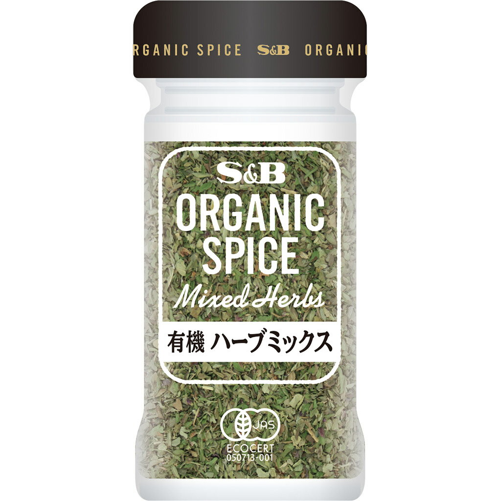 S&B ORGANIC SPICE 有機ハーブミックス 6g エスビー食品 公式 スパイス ハーブ オーガニック 有機のサムネイル