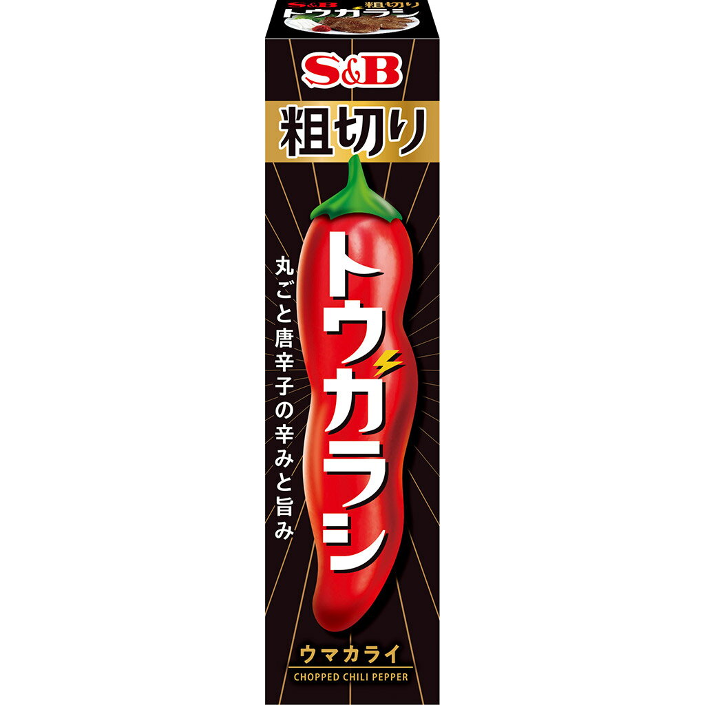 【SS期間10%OFF_調味料いろいろ＆P10倍（条件あり）】【公式】 S&B 粗切りトウガラシ チューブ 38g エスビー食品 公式 調味料