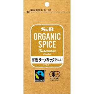 ORGANIC　SPICE　袋入り有機ターメリック＜うこん＞（パウダー）11g【オーガニック/香辛料/詰め替え/調味料/大茴香/うこん/宇金/クルクマ/インディアンサフラン/エスビー/楽天/通販】【05P09Jul16】