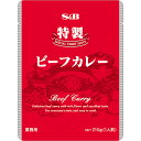 エスビー食品　特製ビーフカレー210g【業務用/レトルトカレー/個食/1人前/SB/S＆B/エスビー/楽天/通販】