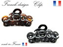 【再入荷】Made in France フランス バンス クリップLOVE 8.5cmフランス バンス フランス バンスクリップ バンスクリップ しっかり バンスクリップ フランス バンスクリップ
