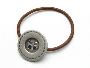 デザインポニー アンティーク調 ボタン コンチョコンチョ ポニー コンチョ Pony コンチョ ヘアゴム コンチョ