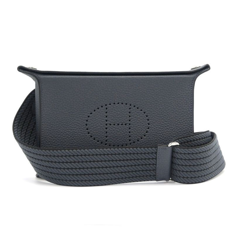 [返品OK] エルメス ヴィドポッシュ K刻印 2025年製 グリミスティ トゴ ショルダーバッグ クロスボディバッグ 肩掛けバッグ グレー 【中古】【送料無料】(4)