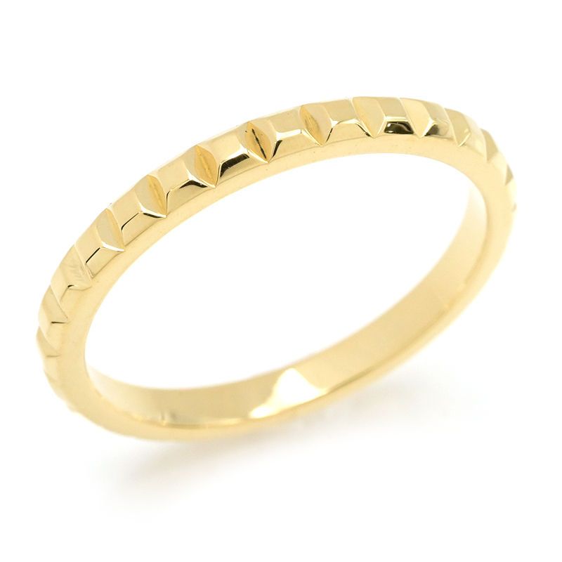 [返品OK] ブシュロン キャトルクルドパリリング スモール #49 9号 JAL01165 K18YG キャトルリング スクエア イエローゴールド 地金2g 【中古】【送料無料】のサムネイル