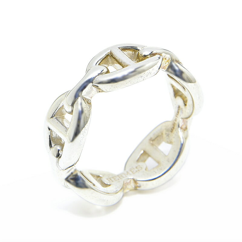 [返品OK] エルメス シェーヌダンクルアンシェリネリング #53 13号 SV925 シェーヌダンクルリング シルバー 地金5.7g【中古】【送料無料】のサムネイル